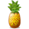 Pineapple emoji on Samsung